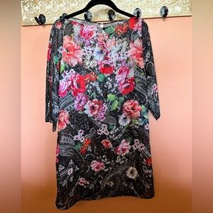 Gottex floral cover-up